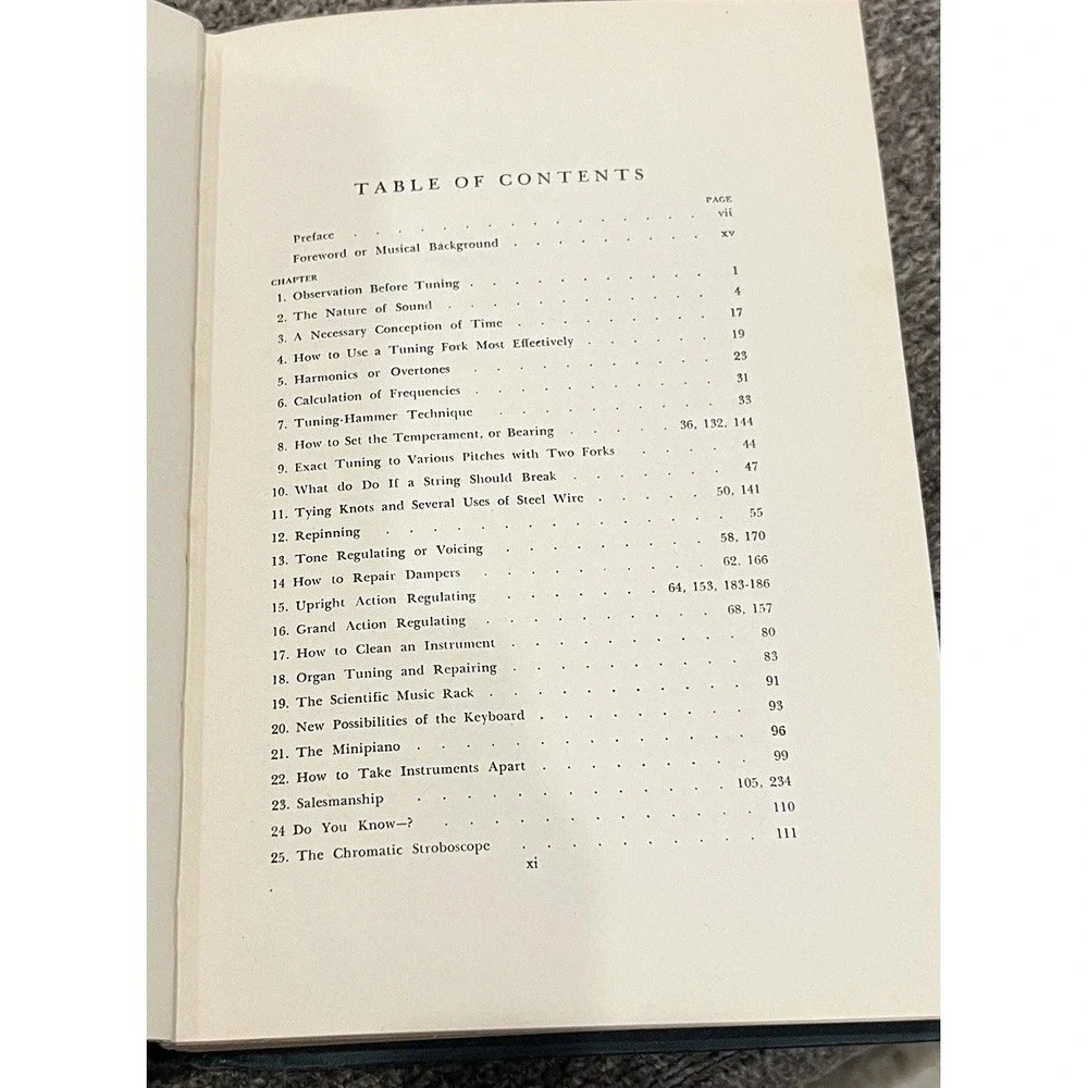 Scientific Piano Tuning & Servicing Textbook H Howe Copyright 1941 1947 1956